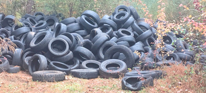 DeKalb Cleans Up Illegal Tire Dump Site | DeKalb County GA